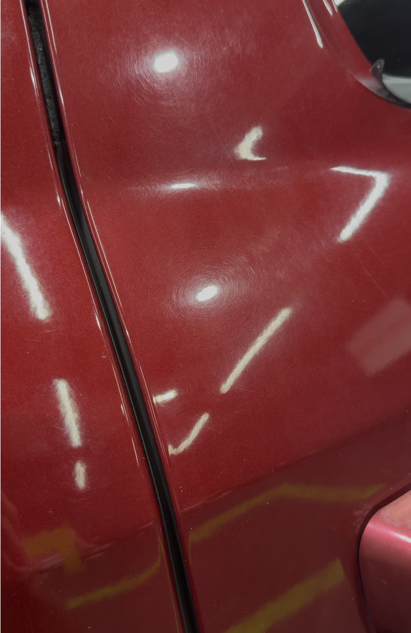 Vehicle before ceramic coating