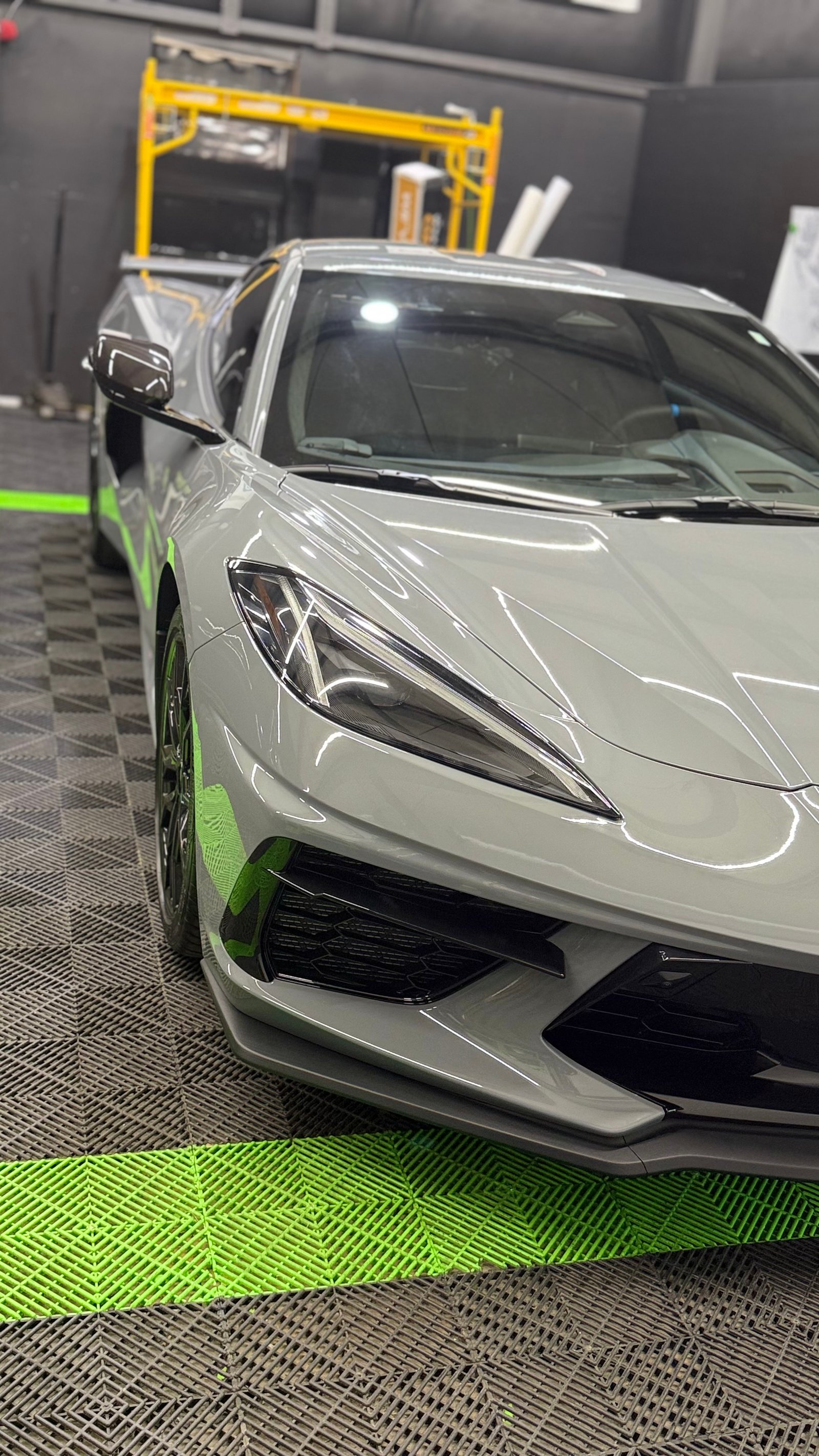 Corvette ceramic coating transformation