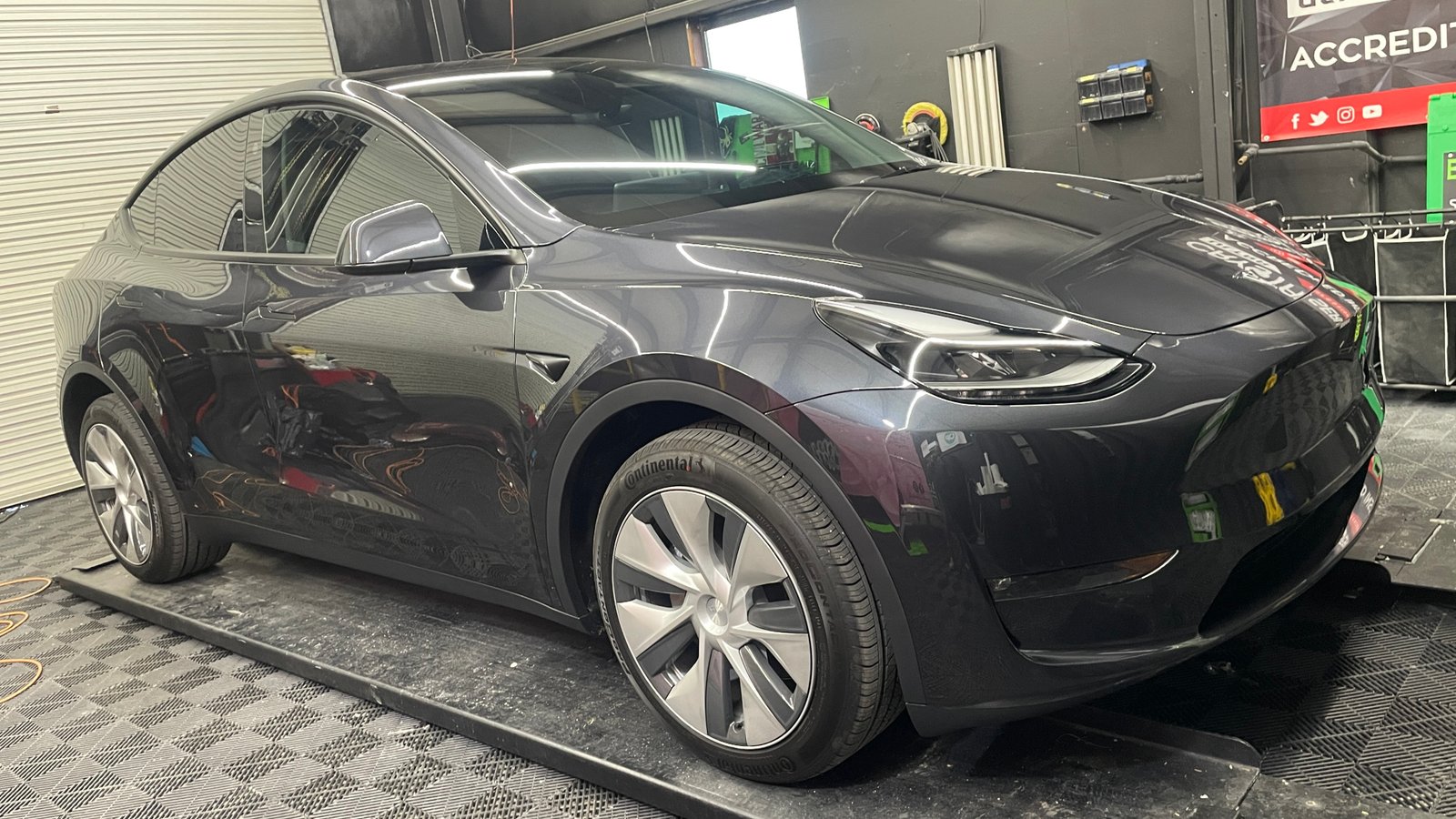 Tesla ceramic coating results